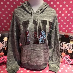 NWT VS PINK bling Hoodie